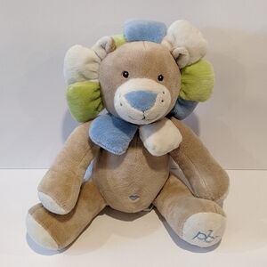 PICCOLO Bambino tan lion plush 13”